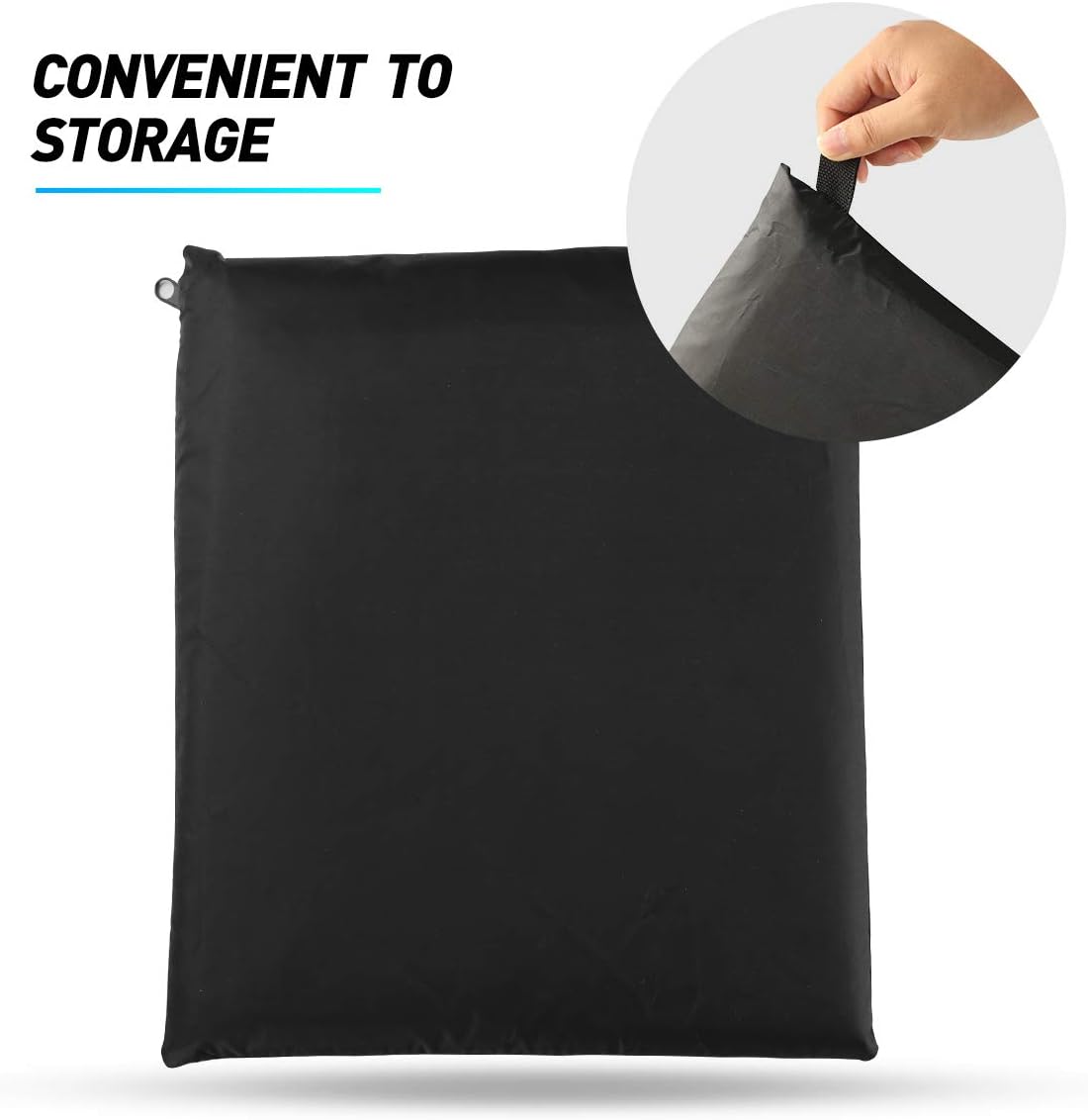 HASBEEN Patio Loveseat Sofa Covers Waterproof, Outdoor Furniture Covers 210D Oxford Cloth Cover UV Resistant 29" H x 54" W x 38" D: Kitchen & Dining