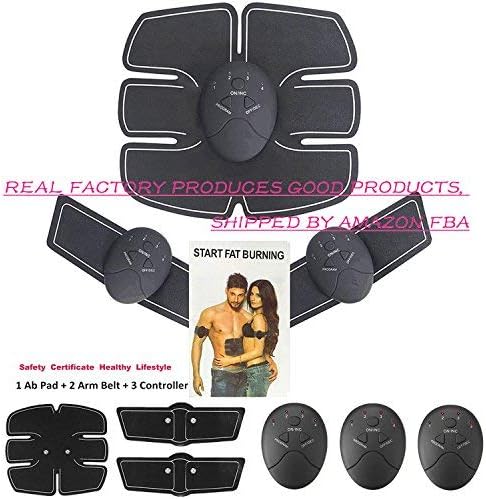 Daniel Haywood Abdominal Trainers Waist Trimmers Intelligent Fitness Exercise Set Slimming Instrument Belt 3 Host