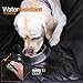 Pet Car Seat Covers for Dogs (1 x Universal Dog Seat Covers – 100% Waterproof) – Back Seat Cover for Pets - Improved Design Dogs Hammock - Pet Car Door Protector Side Flaps for Cars, Trucks and SUVs