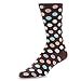 mixed 8 Pack Men's Casual Dress Socks, Bamboo Mix, Classy & Colorful Design, Size 9-13