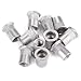 M10 Flat Head Rivet Nut Inserts Rivnut Nutsert 10mm (Pack of 25)