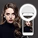 Selfie Ring Light, Gvoo Clip On 36 LED Camera Light, Portable Round Warm Flash Light for All Smartphones Tablets iPhone iPad Samsung