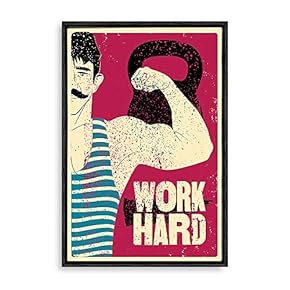 Framed Canvas Wall Art Sports Canvas Prints Home Artwork Decoration for Living Room,Bedroom - 16x24 inches