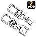 2 Pack Car Key Fob Key Chain Heavy Duty Keychain Compatible with Upgrade Design
