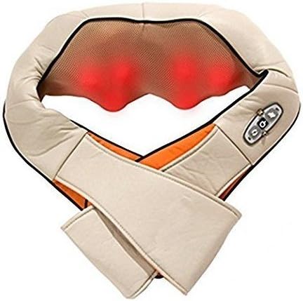 Shoulder Back Massager Waist Body Massager Shiatsu Neck Massager Heat Therapy For Muscle Pain and Tightness