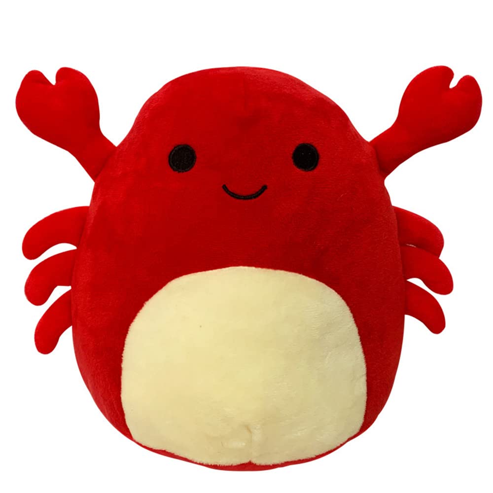 NatureMan Cute Crab Plush Toys Crab Plush Toys Super soft plush doll lumbar cushions Cars and home decorations Gifts for kids and girlfriends (8 inches)