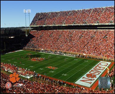 Amazoncom Memorial Stadium 2006 Clemson University Art