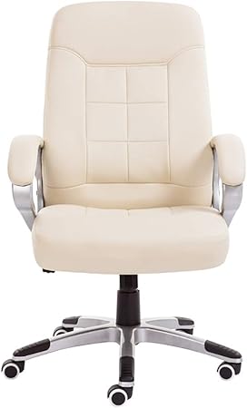 Chaise De Bureau Fauteuil Bureau President Du Bureau Executif Durable Et Stable Chaise Executive De Bureau D Ordinateur Fauteuil Pivotant Pour Ordinateur De Bureau 3 Couleurs Couleur Beige Amazon Fr Cuisine Maison