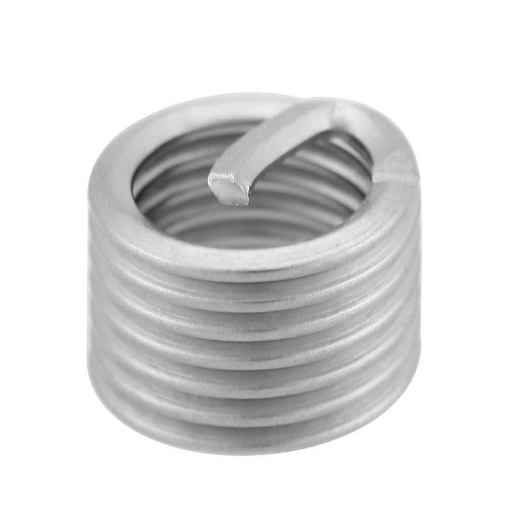 Thread Inserts 100 Pcs 304 Stainless Steel Screw Wire Sleeve Thread