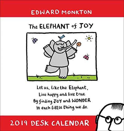 Edward Monkton Desk Calendar 2019