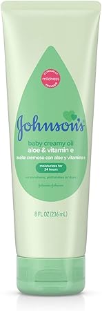 johnson and johnson creamy baby oil