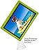 BobjGear Bobj Rugged Case for Lenovo 10 TB-X103F and Tab 2 A10-30, Tab2 X30F Custom Fit - Patented Venting - Sound Amplification - BobjBounces Kid Friendly (Gotcha Green)