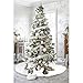 yuboo White Fur Christmas Tree Skirt, 48 inches Fluffy Xmax Valentines Tree Rug Skirt for Christmas Tree Decorations