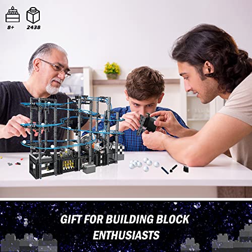 Addshiny Educational Marble Run Assembly Line Building Set ,Run Ball