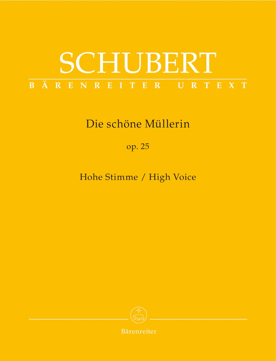 Die schöne Müllerin Op.25 D 795 High Voice & Piano: Hohe Stimme