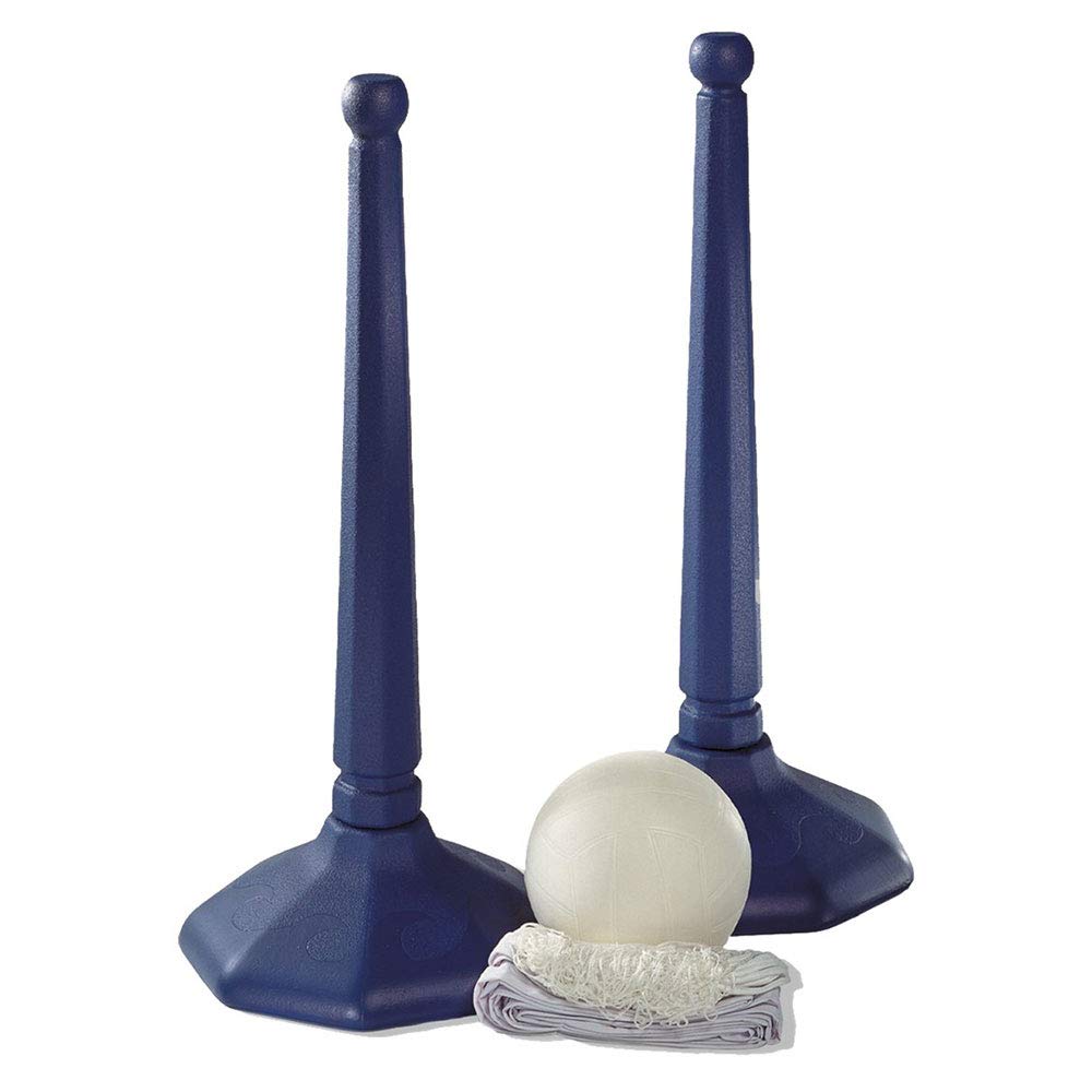 SwimWays Poolside Volleyball Set for Inground Swimming Pools