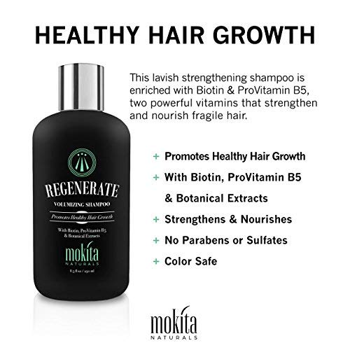 Hair Growth & Volumizing Shampoo Treatment 8.5 Oz | With Biotin, ProVitamin B5 & Botanical Extracts | Strengthen & Nourish Your Hair, Prevent Hair Loss Thinning & Breakage, Natural Hair Loss Products - Thumbnail 3