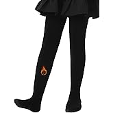 MERYLURE Fleece Lined Tights for Girls Winter Warm Kids Thermal Tights Toddler Ballet Dance Thick Leggings