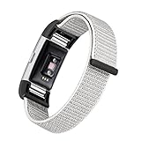 bayite For Fitbit Charge 2 Bands, Nylon Bands Replacement Accessory Strap Fitbit Charge2 wristbands for Women Men, Color4 Small