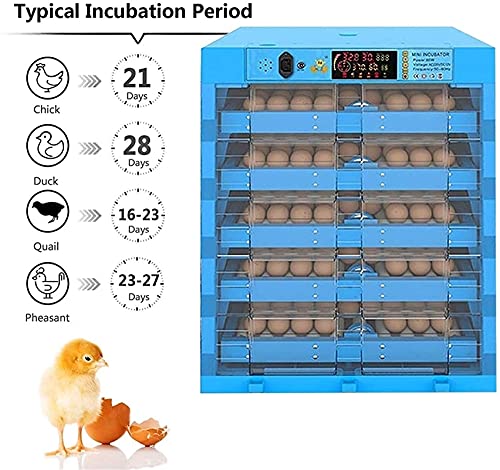 320 Eier Inkubator Groß Hähnchen Bauernhof Brutmaschine Mit Automatisch Ei Drehen Zum Schraffur Gans Wachteln Fasan… – Bild 8