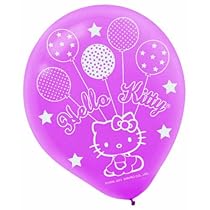 Hello Kitty Party Supplies Balloon Dreams Latex - 6 Each