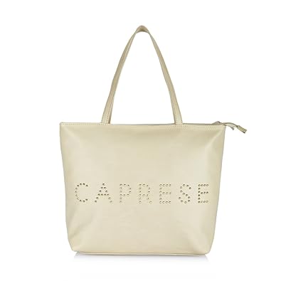 Caprese Florian Womens Tote Bag (Beige)