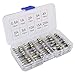 Gebildet 150 pcs 5x20mm Fast-Blow Glass Tube Fuse, Quick Blow Car Glass Tube Fuses Assorted Kit (AMP 0.5A 1A 2A 3A 4A 5A 8A 10A 15A 20A Each 15pcs)