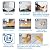 Tile Leveling System DIY Tiles Leveler Spacers 1/8 inch 300pcs Leveling Spacer Clips Plus 100pcs Reusable Wedges