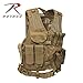 Rothco Tactical Cross Draw Vest, Coyote