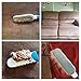Pet Hair Remover Brush - Fur & Lint Removal Brush with Self-Cleaning Base - Double-Sided Dog & Cat Hair Remover for Furniture, Couch, Carpet, Clothing