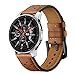 Quick Release 22mm Leather Watch Bands for Samsung Galaxy Watch 46mm/Samsung Gear S3 Frontier/S3 Classic Wristbands Bracelet