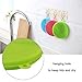 Silicone Sponge Dish Washing Brush Scrubber Food-Grade Antibacterial BPA Free Multipurpose Non Stick Cleaning Antimicrobial Mildew free smart kitchen gadgets (Pack of 7, Mixed Color) by JJ Company