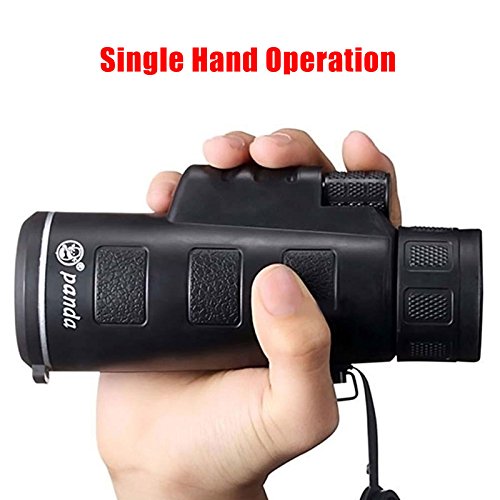 Travel Gadget Animal Seeing Monocular One Hand Operate Discovery Camping Outdoor Accessories Jungle Learning Equipment Nature Bird Life Seeing Support Day, Night NTR46 - Thumbnail 2