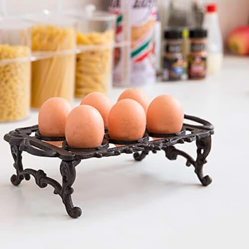 spiral egg holder