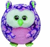 Ty Beanie Ballz Ozzy Pink Owl Regular Plush