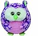 Ty Beanie Ballz Ozzy Pink Owl Regular Plush