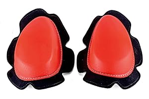Porotmotor Universal Motorcycle Racing Knee Slider Racing Knee Guards Pads Braces Protective Gear New In Red