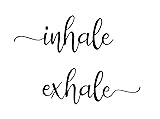Inhale Exhale LLI | Decal Vinyl Sticker | Cars