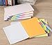 Sticky Notepad with Lined Paper and 6 Index Tabs (4 x 6 in, 360 Sheets)