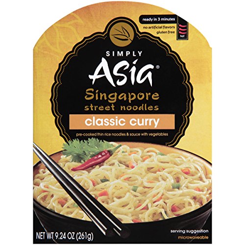 Simply Asia Classic Curry Singapore Street Noodles, 9.24 oz (Case of 6)