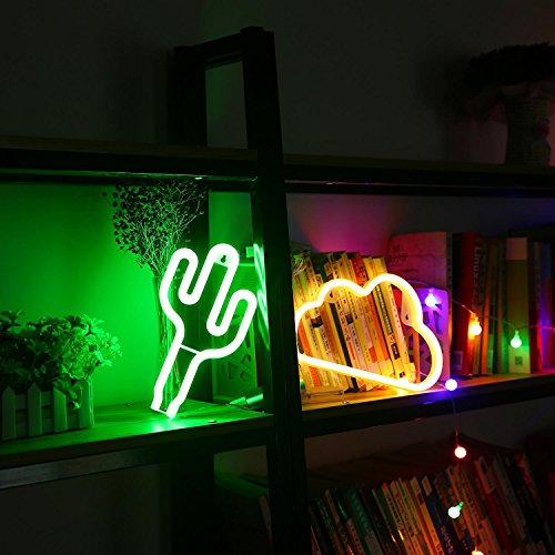 Clouds Signs Wall LED Neon Light, Decor Night Lamp for Chistmas, Wedding Birthday Party & Bedroom