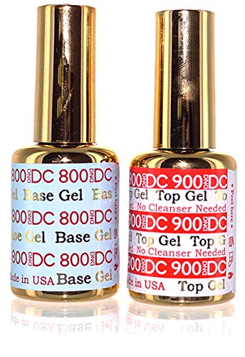 DND DC Gel Base and No Cleanse Top 0.6 oz 18ml