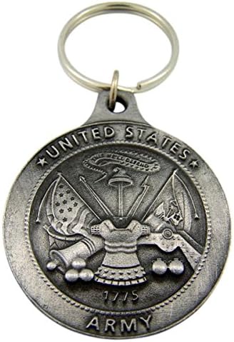Pewter Catholic Patron Saint Michael Protect Me Key Chain, 3 Inch
