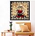 Packs 5D DIY Diamond Painting Paint by Numbers Kits for Adult ，Full Drill Diamond Embroidery Dotz Kit Home Wall Decor (Coffee) (11.8x11.8inch)