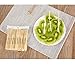 UPlama 600Pcs Bamboo Forks,Wooden Appetizer Forks for Appetizer, Cocktail, Fruit, Pastry, Dessert, 3.4inch