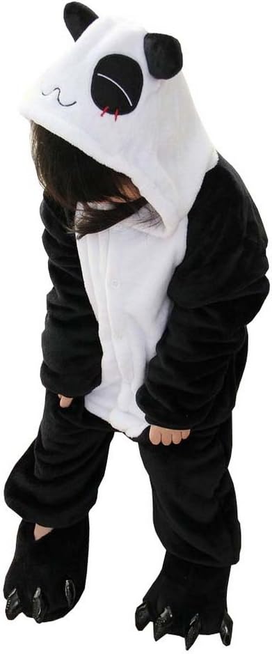 Cosplay Halloween Unisex Childrens' Costume Cute Party Animal Pajamas One-Piece Panda L