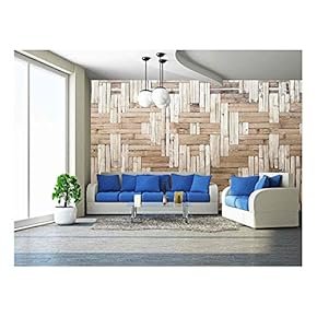 Bamboo Texture and Background - Removable Wall Mural | Self-Adhesive Large Wallpaper - 66x96 inches