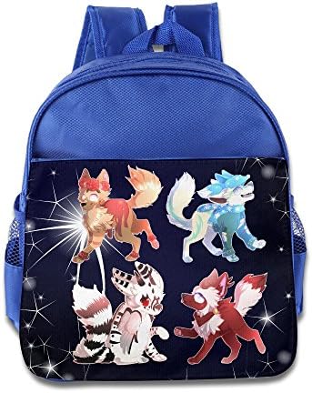 Little Girls Baby Birthday Gift Lovely Animals Kids School Backpack RoyalBlue
