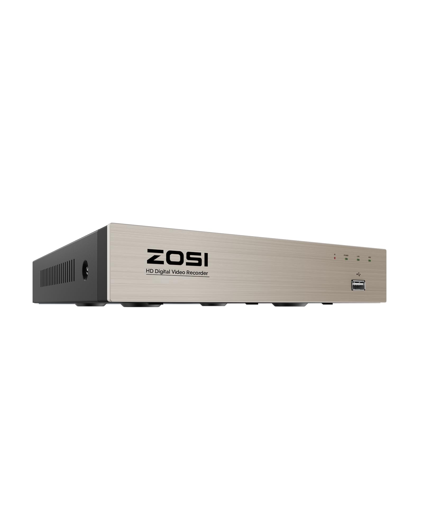 ZOSI H.265+ 8 Channel 3K Lite Hybrid 4-in-1 CCTV DVR with AI Human/Vehicle Detection, 5MP Analog/AHD/TVI/CVI Surveillance Video Recorders for 720P, 1080P Security Cameras, Remote Access,No Hard Drive