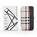 ALICE 12 Pcs Stylish Nail Care Personal Manicure & Pedicure Set, Grooming Kit-Plaid